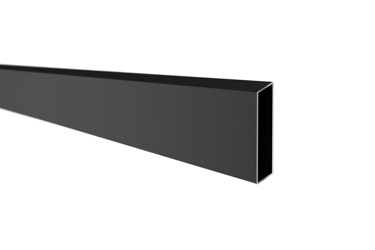VIDUAL pure 100 Aluminiumfullung Rhombus Profil 100 x 20 mm 1000 mm 1730 mm 100 x 20 mm Anthrazitgrau Feinstruktur 9 mm VDPS100091710B7016FS